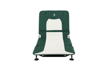 Image of Woods Portable Quick Set-up Folding Adjustable 2-in-1 Camping Lounger/Cot, Green, CTI0765535G