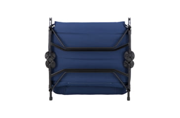 Image of Woods Portable Quick Set-up Folding Adjustable 2-in-1 Camping Lounger/Cot, Navy, CTI0765535N