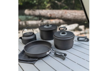 Image of Woods Selkirk Anodized 4-pc Camping Cook Set, CTI0766080