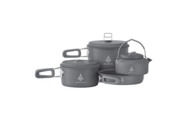 Image of Woods Selkirk Anodized 4-pc Camping Cook Set, CTI0766080
