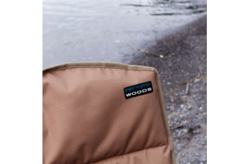 Image of Woods Siesta Folding Reclining Padded Camping Chair, Dijon, CTI0765868