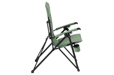 Image of Woods Siesta Folding Reclining Padded Camping Chair, Spray, CTI0765868S