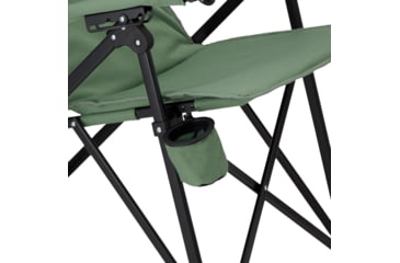Image of Woods Siesta Folding Reclining Padded Camping Chair, Spray, CTI0765868S