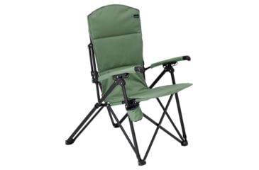 Image of Woods Siesta Folding Reclining Padded Camping Chair, Spray, CTI0765868S