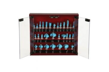 Image of Woodstock 30 pc. Carbide Tipped Router Bit Set 1/2in Shank D3727