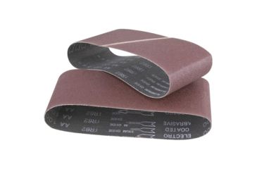 Image of Woodstock 3in x 21in 180 grit Aluminum Oxide Sanding Belt 2 pk. D1233