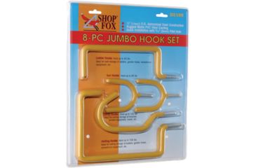 Image of Woodstock 8 pc. Jumbo Storage Hook Set, D3109