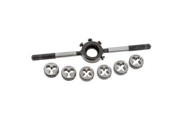 Image of Woodstock Die Stock Handle &amp; Dies, 7 pc. Set, D3391