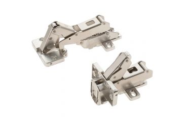 Image of Woodstock Euro-style 175degree Half Overlay Hinges Pair D3143