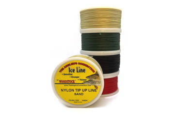 Image of Woodstock Line Nylon Tip-Up, 50Yd, 12lb Test Sand, Sand, 12lb, TU-0050-012-S