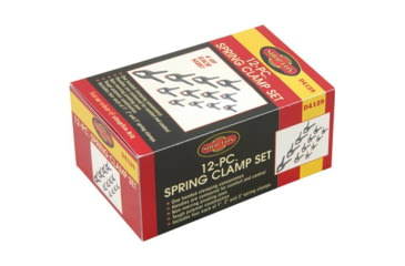 Image of Shop Fox Polymer Spring Clamp Set, 12 pc. D4129