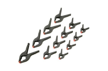 Image of Shop Fox Polymer Spring Clamp Set, 12 pc. D4129