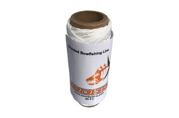 Image of Woody Wire Bowfishing Braided Line 90 ft., White 78374