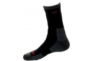 Image of Parallax Merino Socks - Mens-Black-Medium