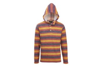 Image of Woolrich Baja II Modern Men's Hoodie, Terracotta Ombre, 8403
