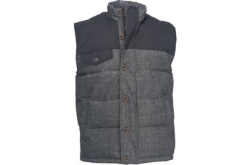 Image of Woolrich Bitter Chill Wool Loft Vest - Mens, Oxford, Large, 18039-OXFORD-L
