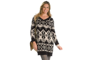Image of Woolrich Brockden Fairisle Sweater Dress - Women's-Black-Small