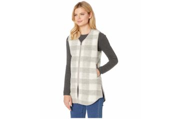 Image of Woolrich Chilly Days Long Vest - Womens, Gray Heather, Small, 18546-GRAYHEATHER-S