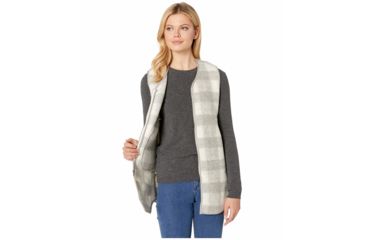 Image of Woolrich Chilly Days Long Vest - Womens, Gray Heather, Small, 18546-GRAYHEATHER-S