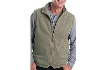Image of Woolrich Dorrington II Vest - Men's-Dark Wheat-Medium