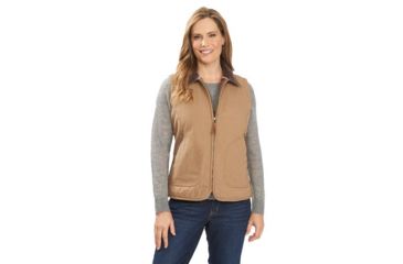 Image of Woolrich Dorrington Vest - Womens-Sediment-Medium woo0063-Sediment-Medium
