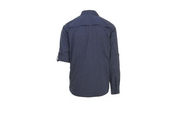 Image of Woolrich Expedition Canyon Conv Modern Men's Shirt, Faded Indigo, 6388
