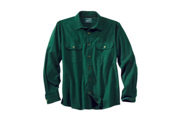 Image of Woolrich Expedition Chamois Shirt - Men's-Forest-Small