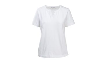 Image of Woolrich First Forks Women's Split Neck Shirt, Seasalt, 7702