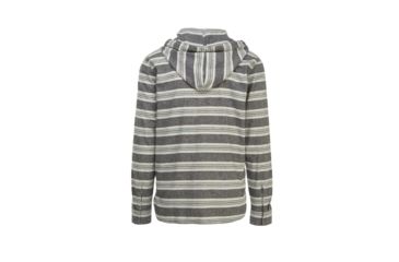Image of Woolrich Hemp Modern Men's Hooded Shirt, Midnight Gray, 6226