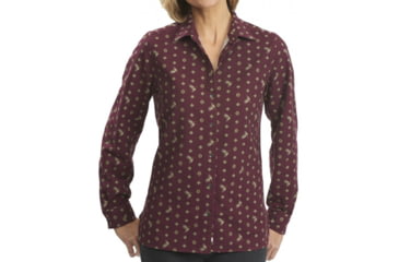 Image of Woolrich Keystone Printed Chamois Shirt - Womens