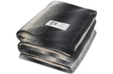Image of Woolrich Logan Ridge w/Sherpa, Black/Grey, 50X68, 92491-BLACK/GREY-