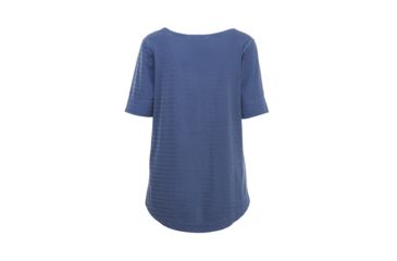 Image of Woolrich Meadow Forks Women's Short Sleeve Tee Shirt, Bijou Blue, 7053