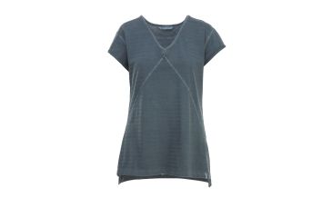 Image of Woolrich Meadow Forks Women's Short Sleeve Tee Shirt, Dark Slate, 7053