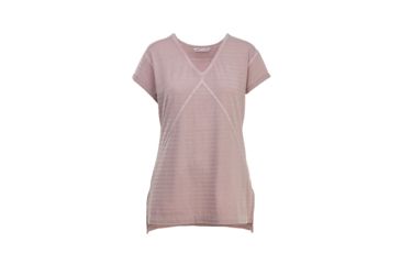 Image of Woolrich Meadow Forks Women's Short Sleeve Tee Shirt, Violet Ice, 7053