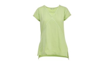 Image of Woolrich Meadow Forks Women's Short Sleeve Tee Shirt, Wild Mint, 7053