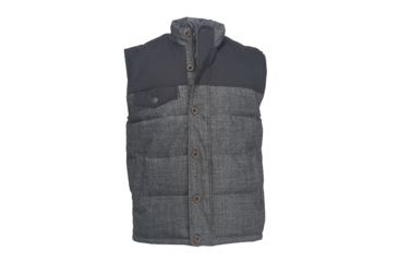 Image of Woolrich Men's Bitter Chill Wool Loft Vest, Oxford, L 18039-OXF-OXFORD-L-DEMO