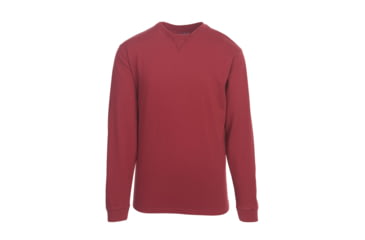 Image of Woolrich Men's First Forks Long Sleeve Shirt, Deep Ruby, L 8246-DR2-DEEPRUBY-L-DEMO