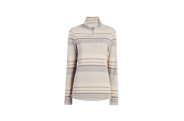 Image of Woolrich Mile Run Half Zip II - Womens, Salt Water Grey, Medium, 7037-SALTWATERGREY-M