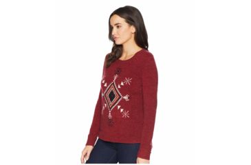 Image of Woolrich Motif Sweater - Womens, Picante, Small, Regular Inseam, 13776-PICANTE-S