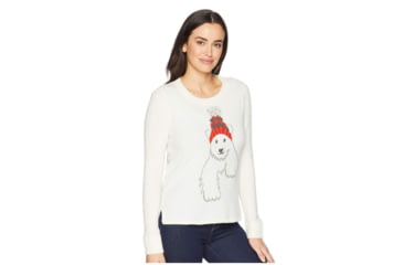 Image of Woolrich Motif Sweater - Womens, Red Clay, Extra Small, Regular Inseam, 13776-REDCLAY-XS