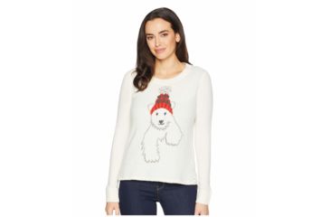Image of Woolrich Motif Sweater - Womens, Red Clay, Extra Small, Regular Inseam, 13776-REDCLAY-XS
