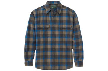 Image of Woolrich Oxbow Bend Flannel Shirt - Men's-Dark Walnut-Large