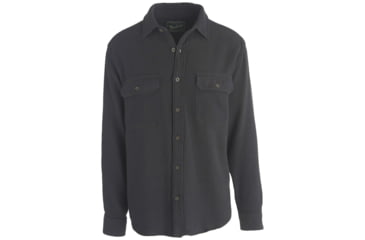 Image of Woolrich Oxbow Bend Flannel Shirt - Men's-Deep Indigo Alaskan-Small