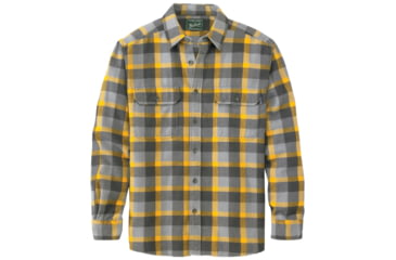 Image of Woolrich Oxbow Bend Flannel Shirt - Men's-Frost Gray-Small