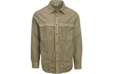 Image of Woolrich Pigment Dyed Shirt Jacket - Men's-Spruce-Small