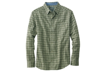 Image of Woolrich Pioneer Plaid Flannel Shirt - Men's-Fossil-X-Large
