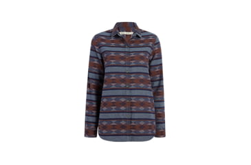 Image of Woolrich Quinella Jacquard Shirt - Womens, Outer Space, Extra Small, Regular Inseam, 2214-OUTERSPACE-XS