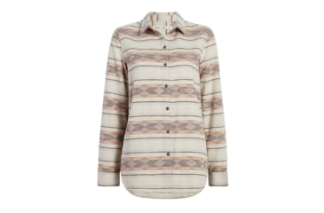 Image of Woolrich Quinella Jacquard Shirt - Womens, Salt Water Grey, Extra Small, Regular Inseam, 2214-SALTWATERGREY-XS