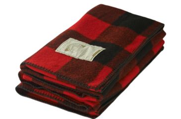 Image of Woolrich Rough Rider Throw-Red