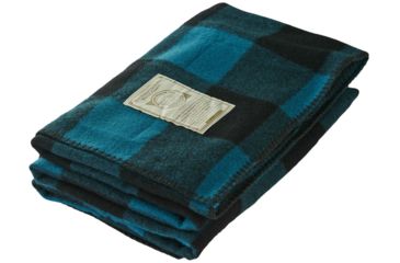 Image of Woolrich Rough Rider Throw-Village Blue